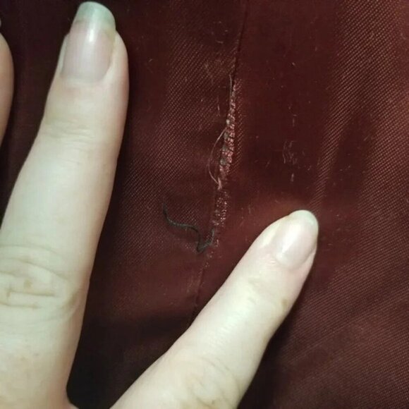 Vintage 100% Pure Mohair Belted Long Coat - Picture 7 of 16